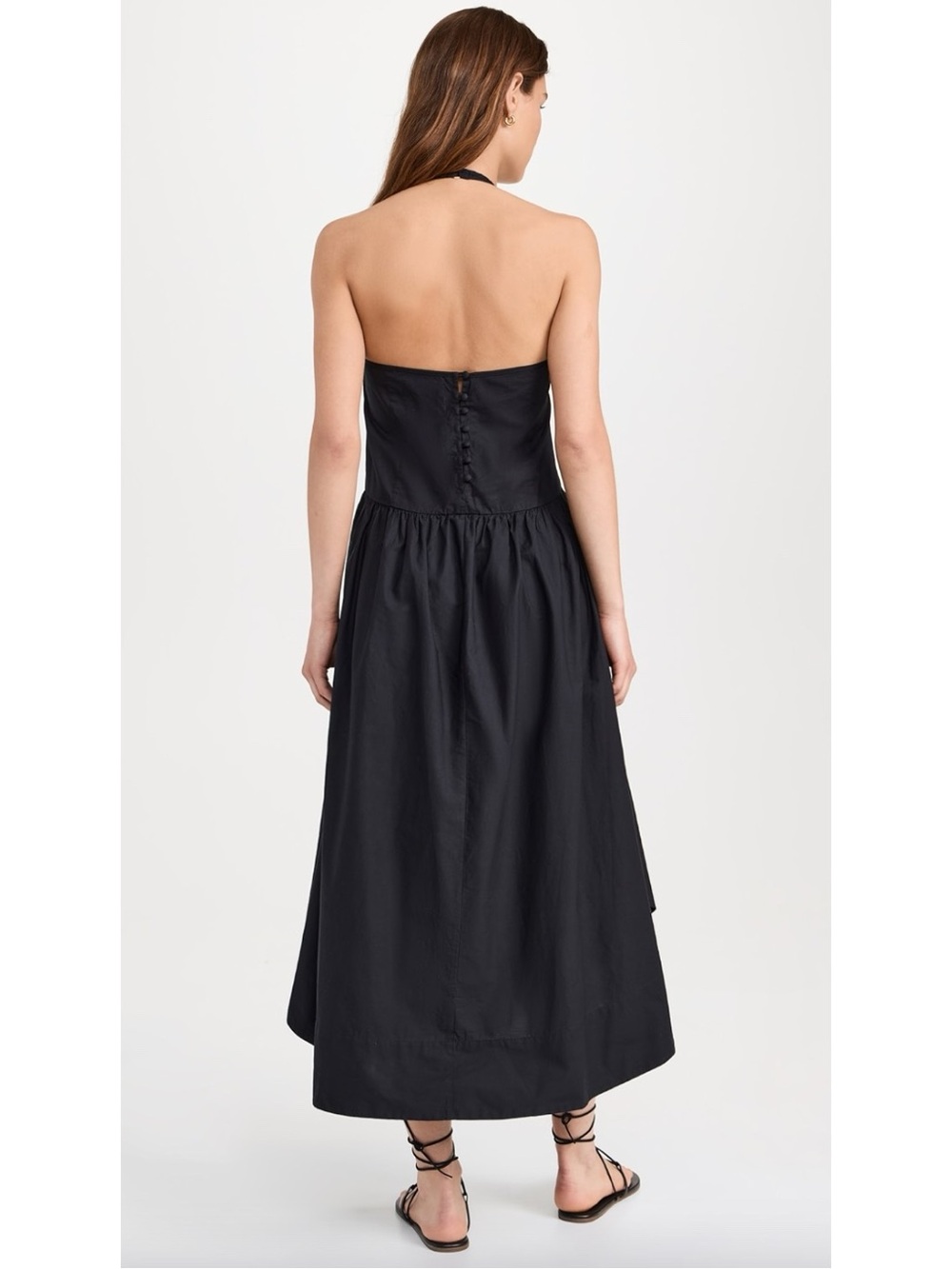Citizens Of Humanity Poppi Halter Dress Black - Picture 3 of 9